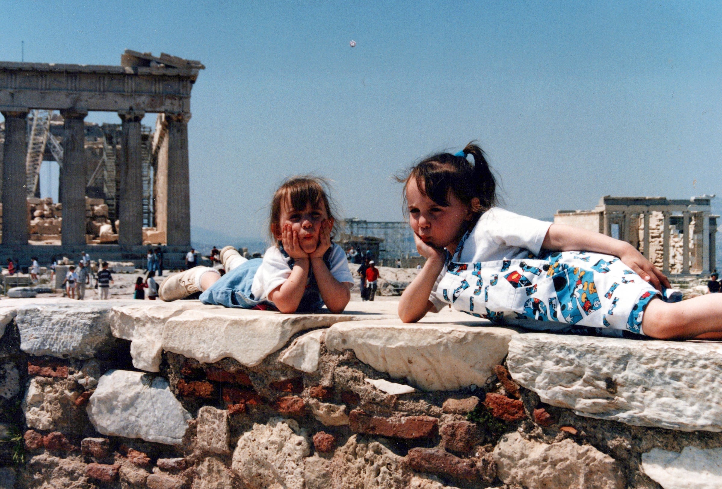 Sisters at the Acropolis